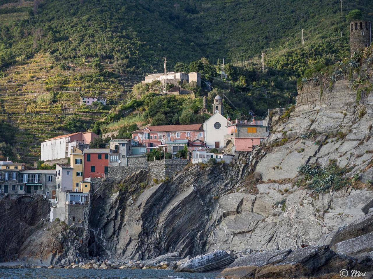 Unda de Ma Sea View Terrace Apartment Vernazza Exterior foto